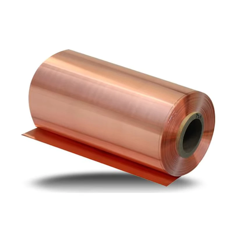 Pure Copper Foil C11000 Rolled Custom Thin Copper Foil Roll for Shielding Application