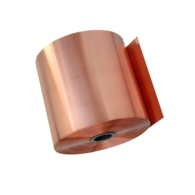 Pure Copper Strip 0.02mm C1100 C10200 Copper Coil Copper Sheet Roll 0.3 mm for Sale