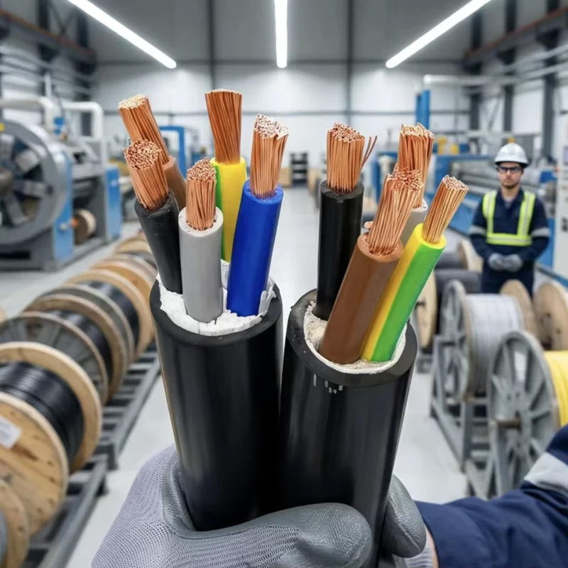 RVV Control Cable Pure Copper PVC Insulated Multicore Electrical Wire for Industrial Automation and Equipment Connection