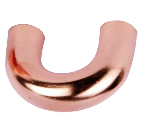 Refrigeration Spare Parts Copper Press Connector Connector U Bend Tube Copper Pipe Fittings