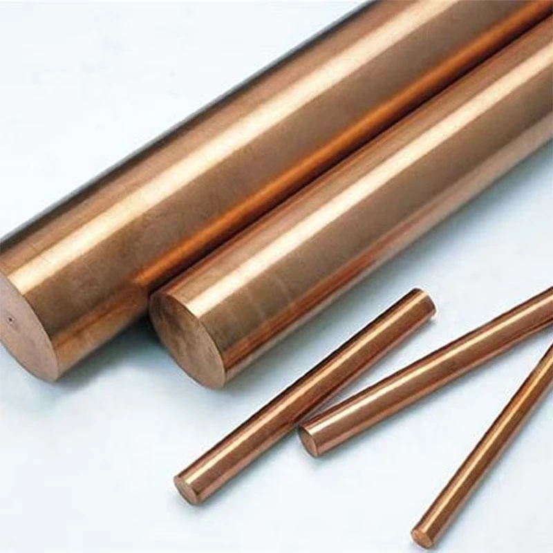 Resistance Welding Copper Rod C15000 Copper Bar Round Bar Copper Half Hard