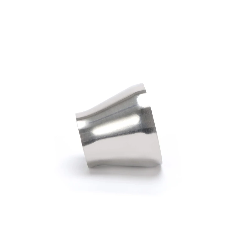 SS304 316L Flange Sanitary Casted Polished Hexagon Head Equal Reducer With Customized Support
