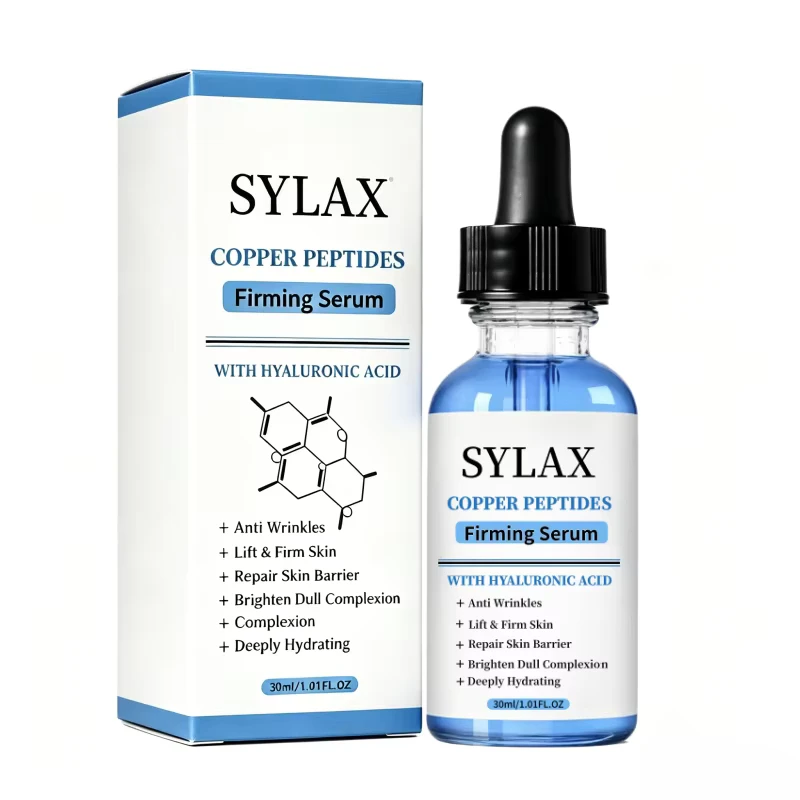 SYLAX Copper Peptides Anti Aging Firming Serum Anti Wrinkle Hydrating for Women Factory OEM&ODM Private Label Available