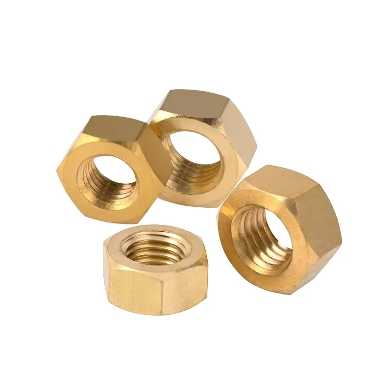 Silicon Bronze Hex Nut ASTM C65500 Hexagon Bolts Screws Copper Brass Brodicts