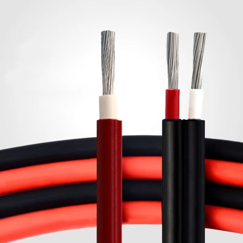 Solar Cable XLPE Insulation PV1 F H1Z2Z2 K 2.5mm 4mm 6mm 10mm 16mm Solar Cable