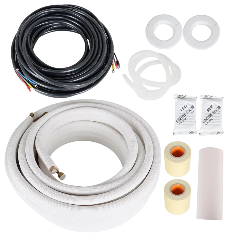 Split Air Conditioner Connecting Tube Line Set with Insulation for HVAC Installation