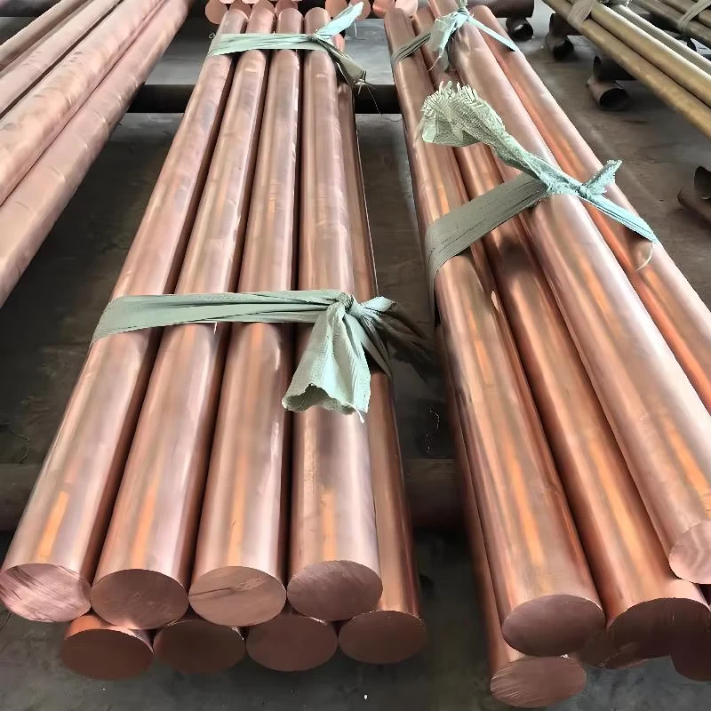 T1 Copper Rod C10100 99.99% Pure Copper 1kg For Electrical Conductivity Bending Cutting Applications Customizable Lengths