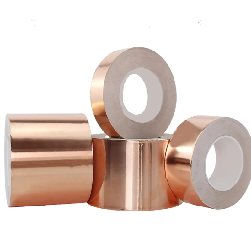 Tape Copper Foil Tape With Conductive Adhesive for Electrical Repairs Guitar Stained Glass Paper Circuits