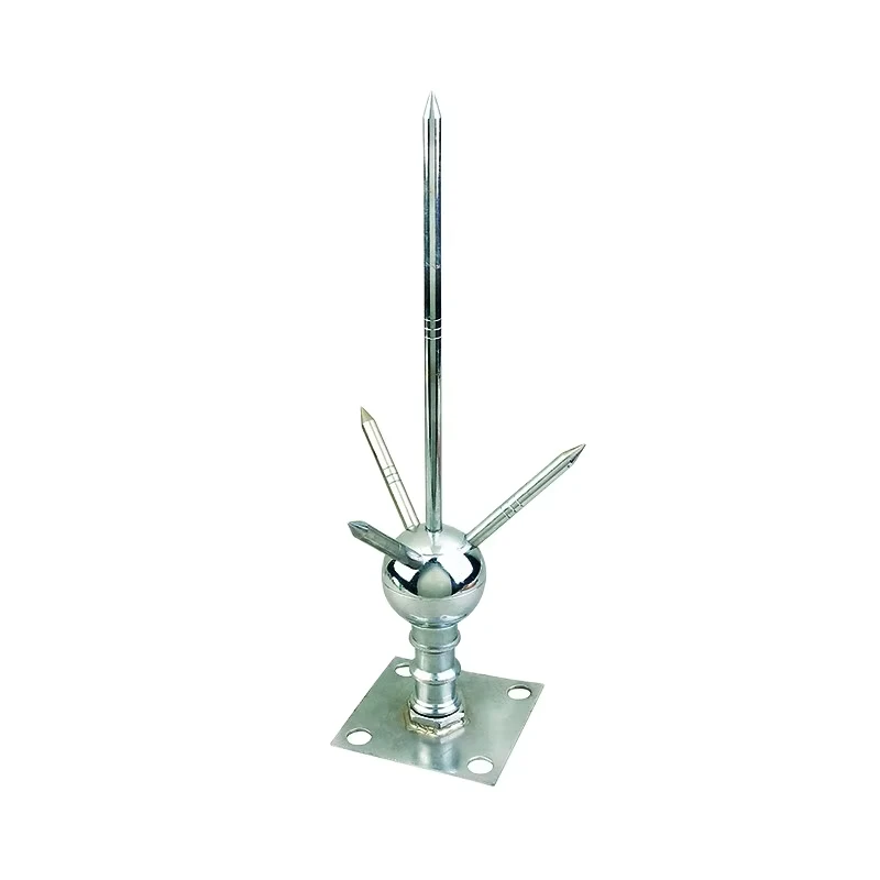 Tin Plated Copper Arrester Air Termination Lightning Rod Lighting Protection ISO9001/CE Certified BS EN 50164 Standard