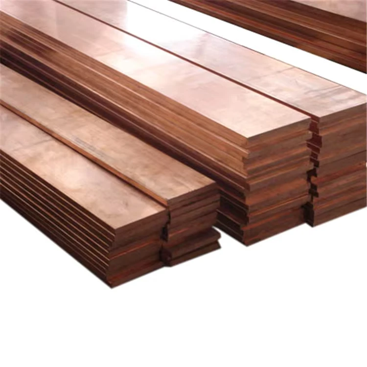 Tin Plated Copper Busbars for Electrical Perforated Copper Bar Tinned Copper Busbar