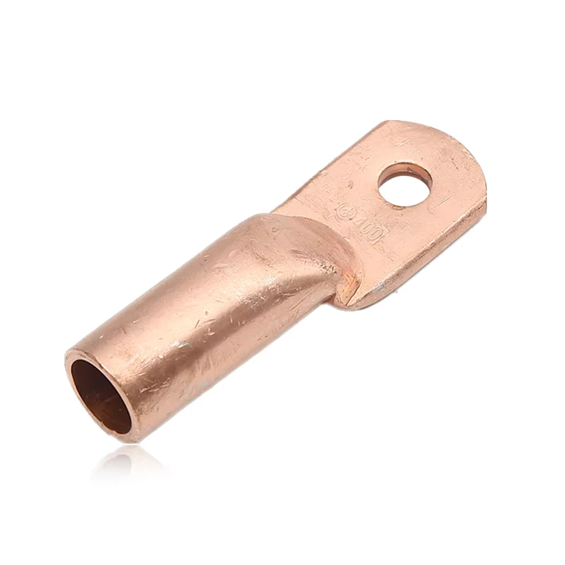 Tinned Copper Terminal Conform to Chinese National Standards Red Copper Cable Lugs Crimp Type Terminal