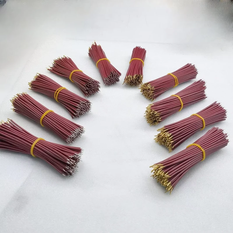 Tinned Wire Harness 20AWG 22AWG 24AWG 5 10 15 20 25 30cm Tin Plated PCB Solder Cable Jumper Wire Cable