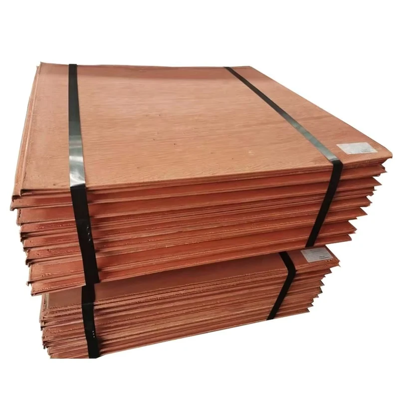 Top Grade Industrial Purity Cathode Copper Plate 99.99% and Electrolytic Copper Welding and Cutting Services