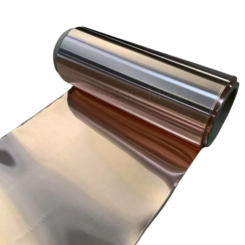 Ultra Fine Copper Foil Coil 99.95% Pure Copper Strips 1 2 3 5 8 10 25 50 Micron Copper Foil Roll