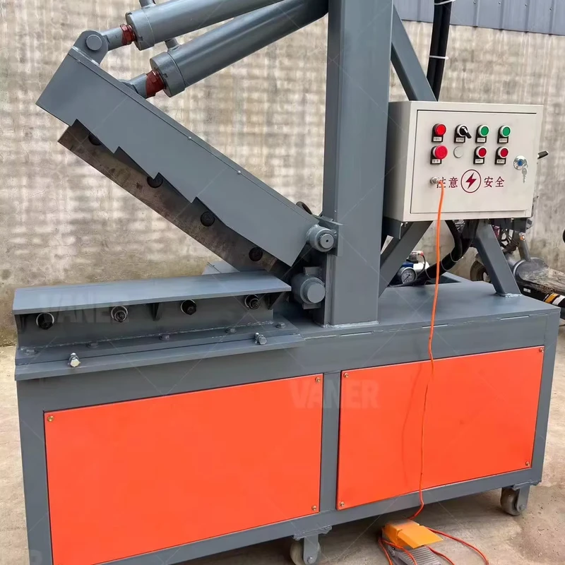 Vaner AS-20 Easy Operation Scrap Aluminum Copper Waste Processing Equipment Crocodile Hydraulic Steel Shearing Alligator