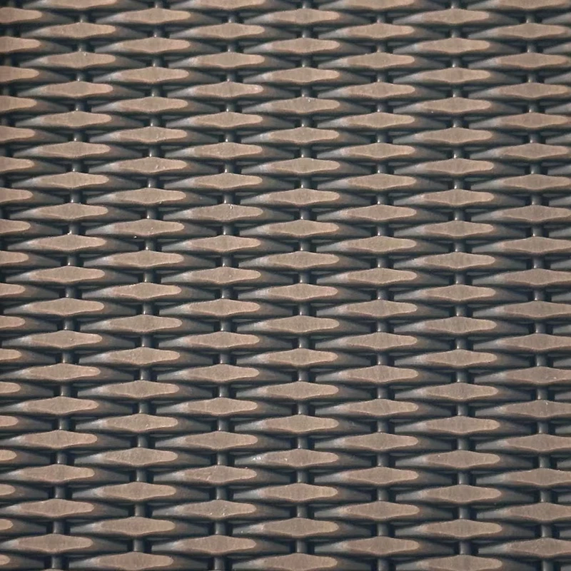 Various Styles Bronze Mosaic Mesh Back Wall Decoration Tiles Wall Cladding Decorative Metal Mesh
