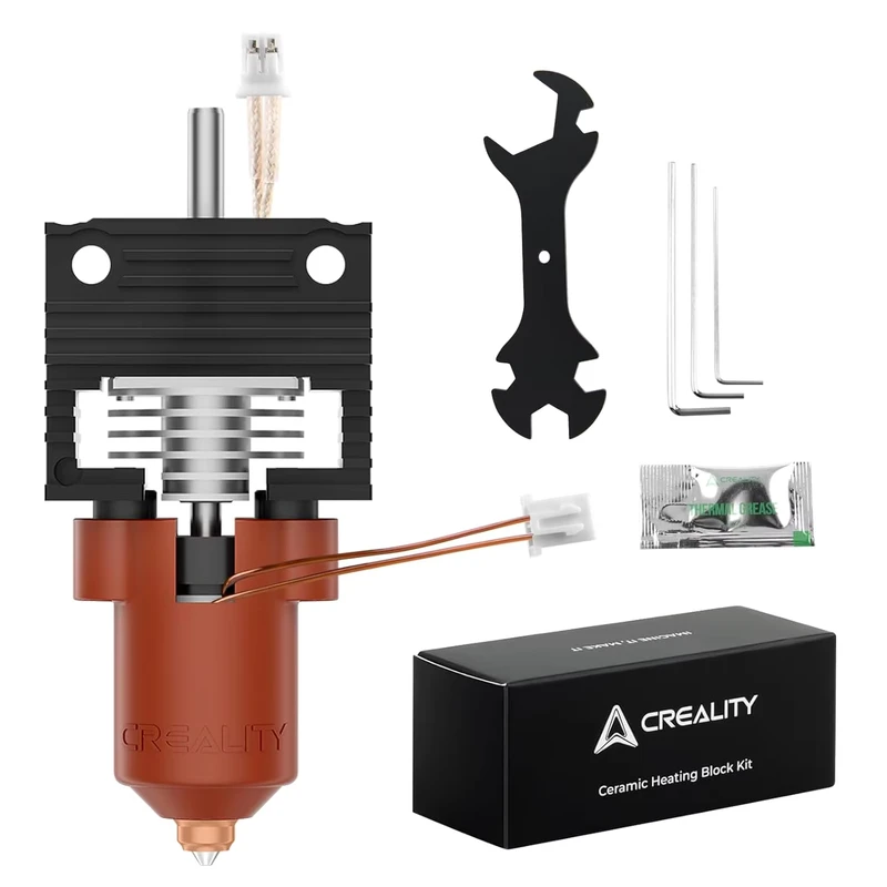for K1/K1 Max Series Hotend Upgrade Kit Ceramic Heating Block Unicorn Quick Swap Nozzle 300.C 600mm/s 3D Printer
